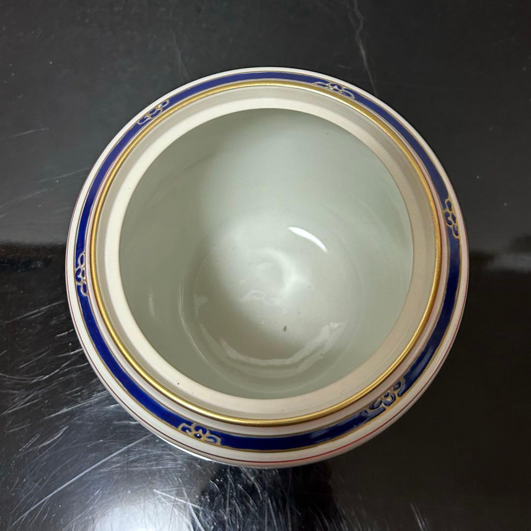 色絵四君子水指　茶道具懐石茶箱鵬雲斎坐忘斎淡々斎即中斎而妙斎棗茶杓茶碗香合棗