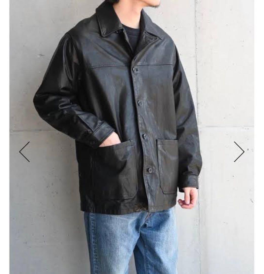 ジャケット・アウター YOKE Goat Leather Car Coat