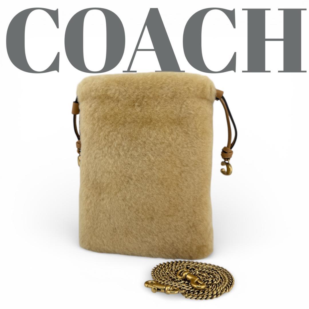 ✨美品✨ COACH コーチ ショルダーバッグ シアリング クロスボディ