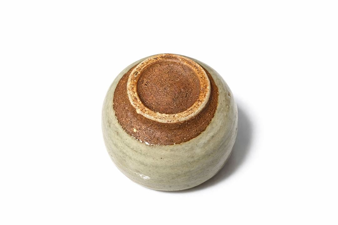 【箱書真作】渡辺六郎 作 茶碗 陶印有 木箱・栞付 抹茶碗