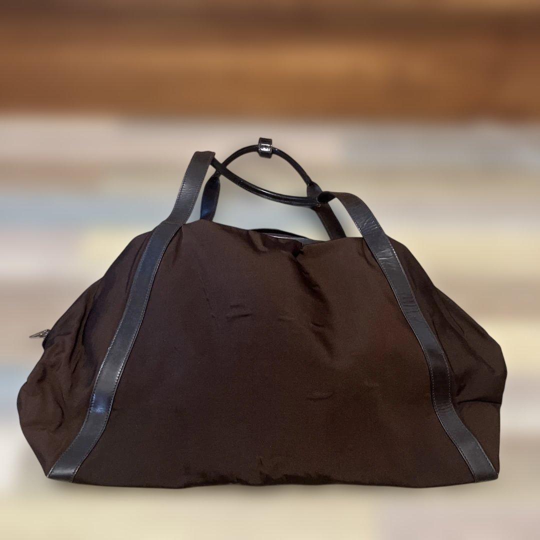 GUCCI ブラウン ボストンバッグ