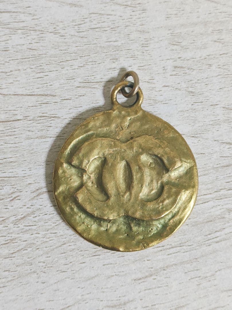 【訳あり】CHANEL シャネル CCマーク ブローチ リメイク パーツ