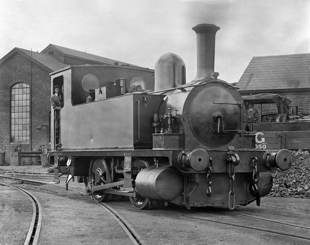 機関車図面大判サイズ#4　0-4-0 ADAMS B4　11sheets