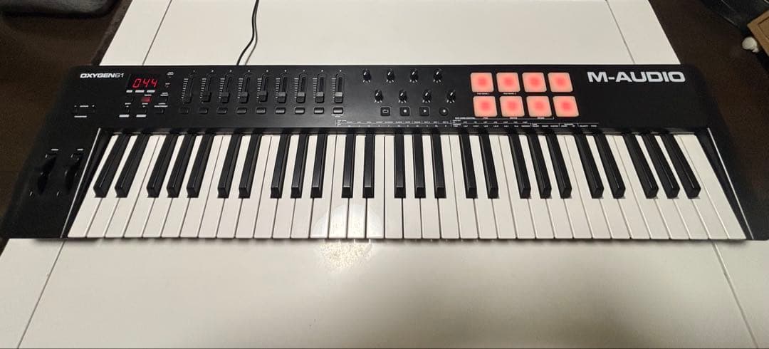 M-AUDIO OXYGEN61 MKV MIDIキーボード ピアノ