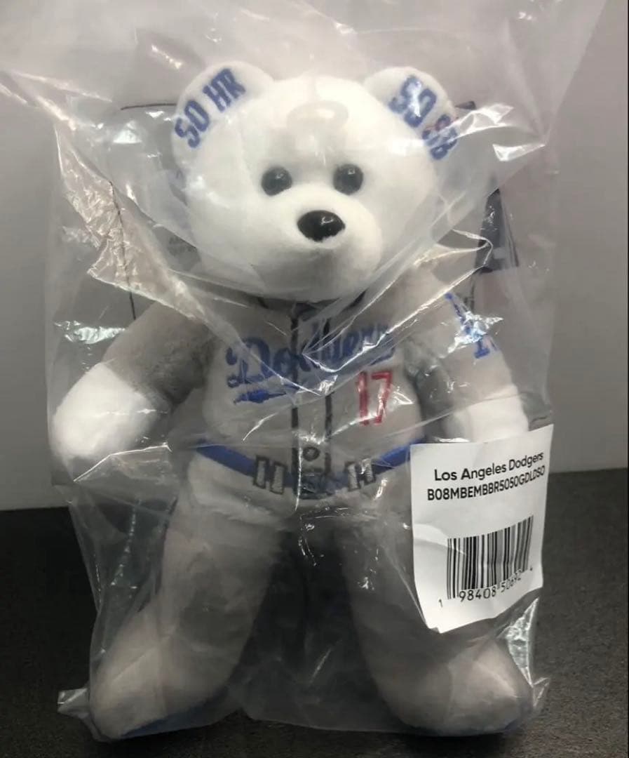 【大谷翔平】50/50記念TEAMベア！150個限定！新品未開封！ぬいぐるみ