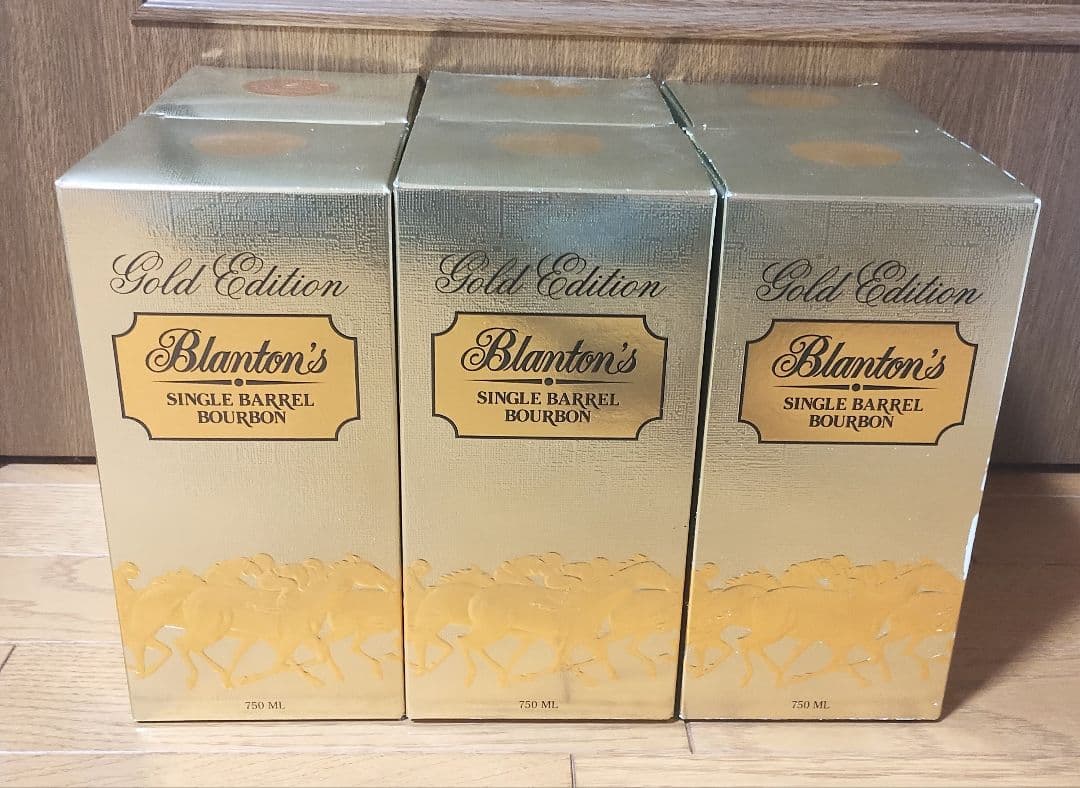ブラントン ゴールド 6本　Blanton's