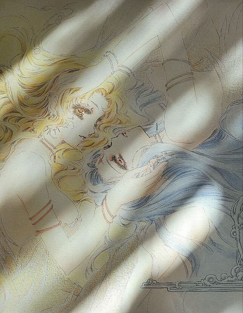 【M＆I ART SYSTEM】中嶋敦子『睡蓮－煌めきのつぼみ－』サイン入り版画