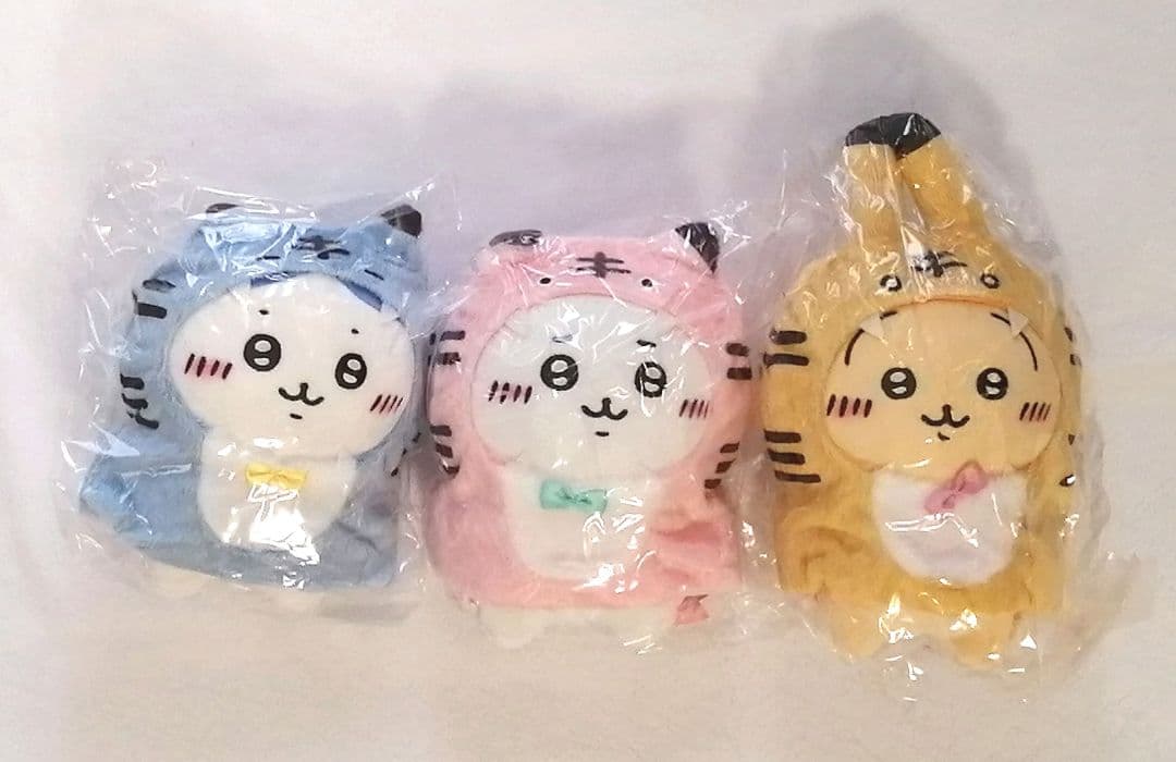 【未使用新品】ちいかわ ハッピーバッグ 2022 寅年 ぬいぐるみ 3点セット