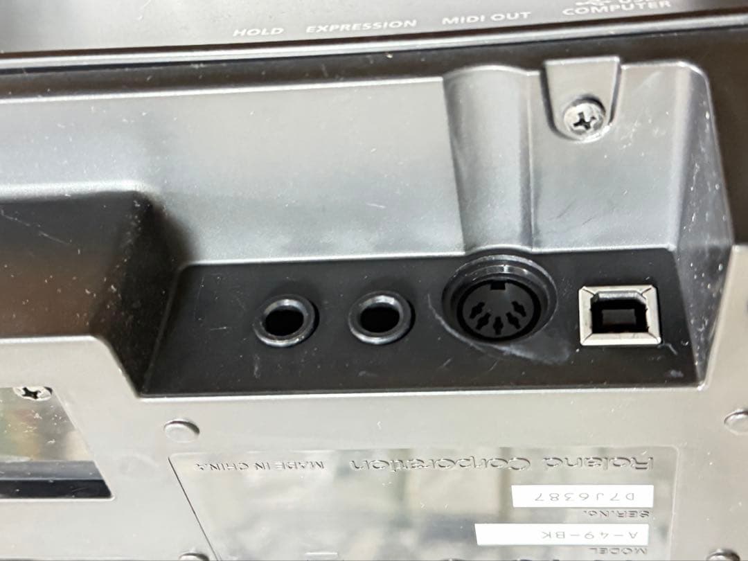ROLAND ( ローランド ) A-49 ブラック　MIDIキーボード