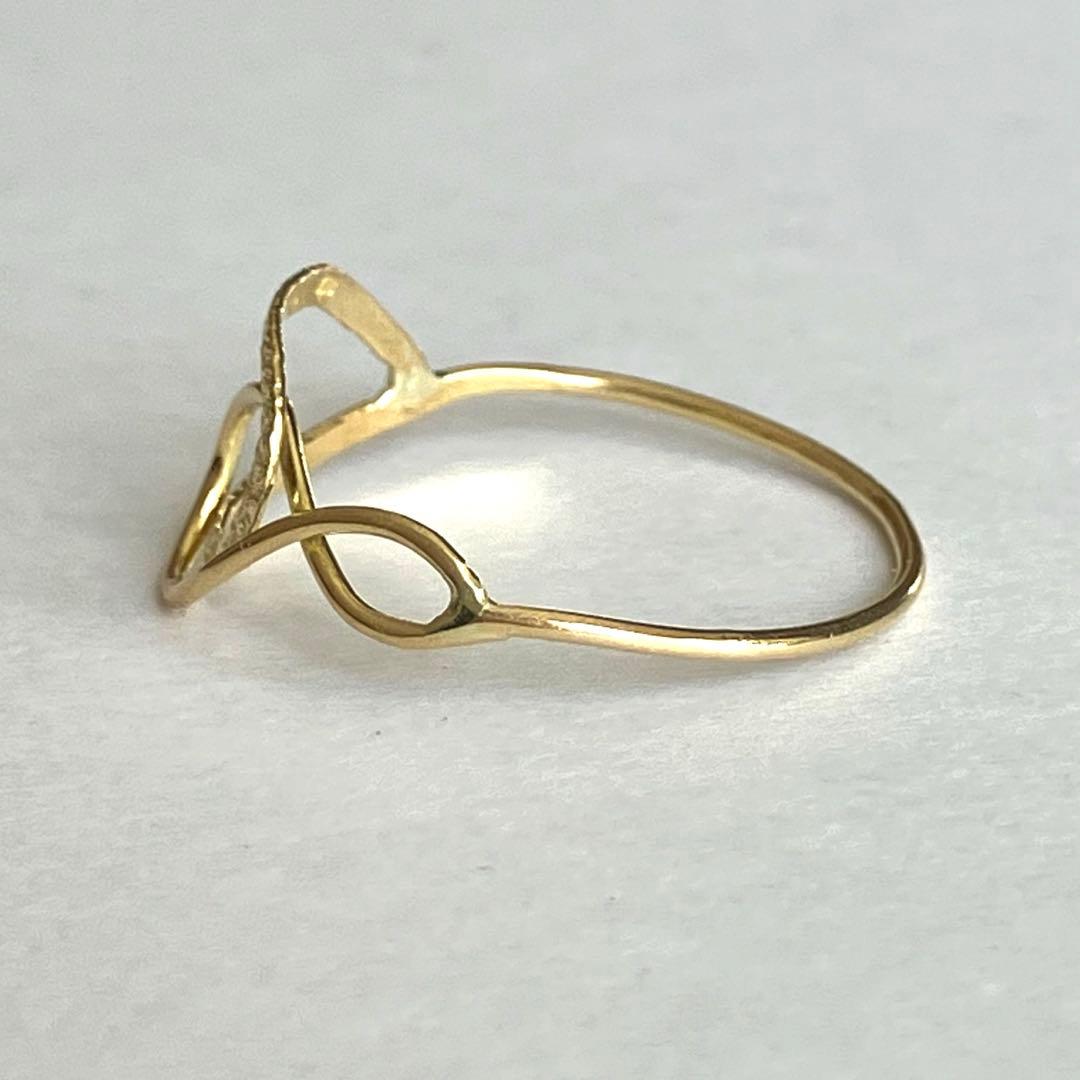 K18 18金 15号　リング　17