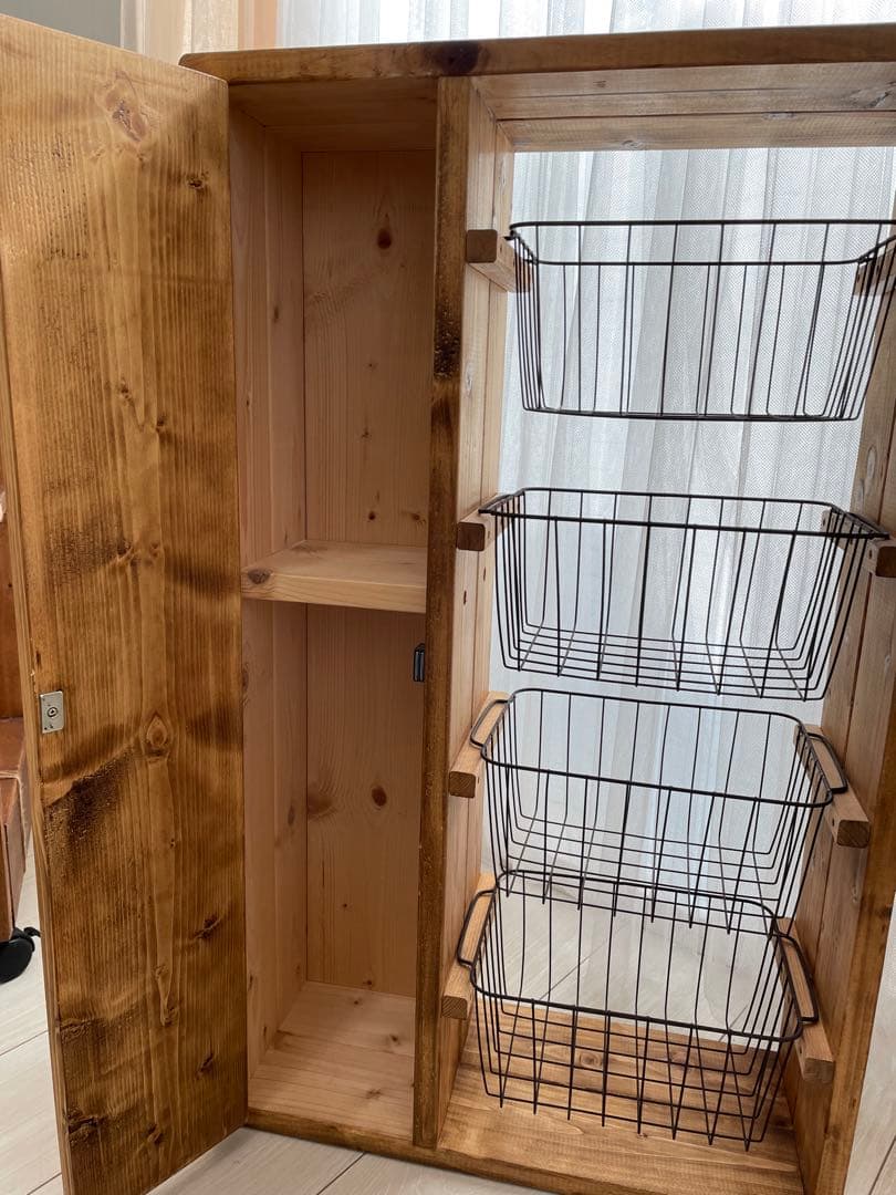 トイレ収納　トイレラック　木製ラック　オシャレ家具　おしゃれ収納　男前インテリア