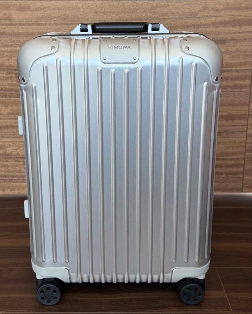 RIMOWA Original キャビン ツイスト シルバー＆ブラック 生涯保証