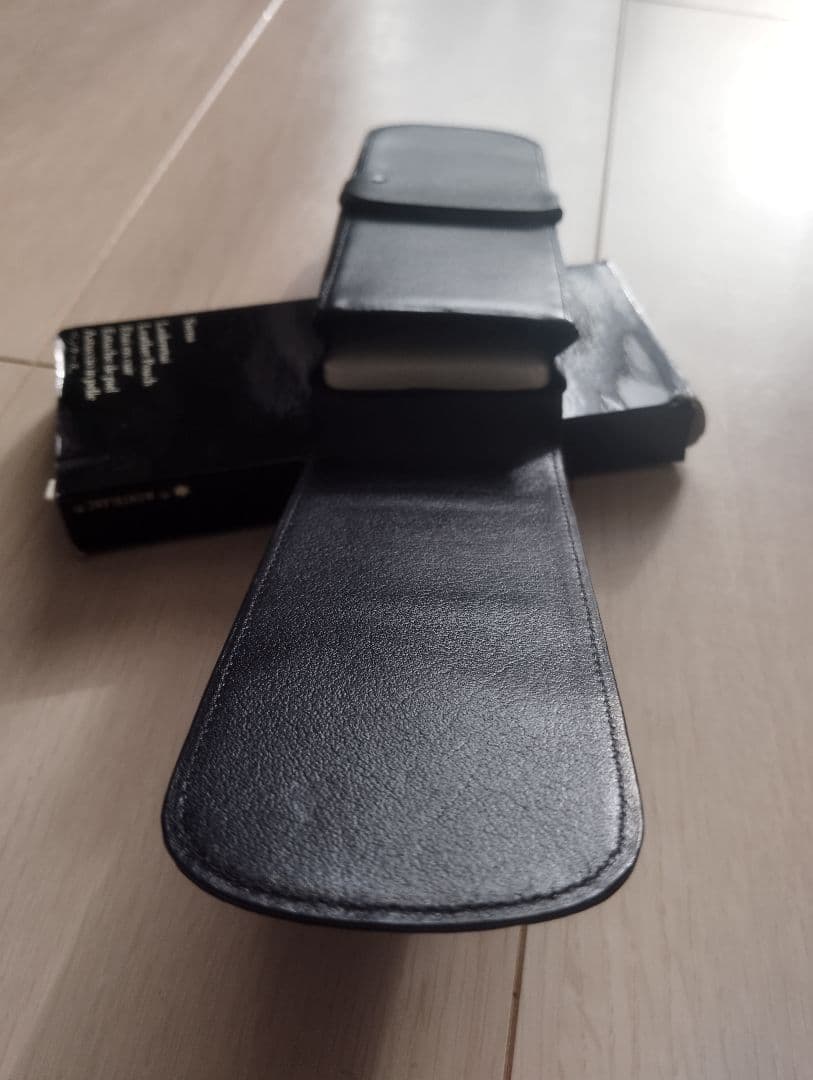 モンブラン MONTBLANC ペンケース　カーフレザー　3本差し　新品