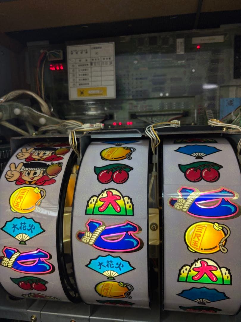 4号機 大花火30 実機 ウエイトカットROM ¥100直投入 パチスロ