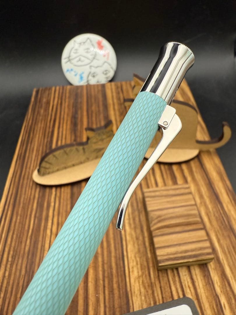 GRAF VON FABER-CASTELL ボールペン ギロシェ ターコイズ