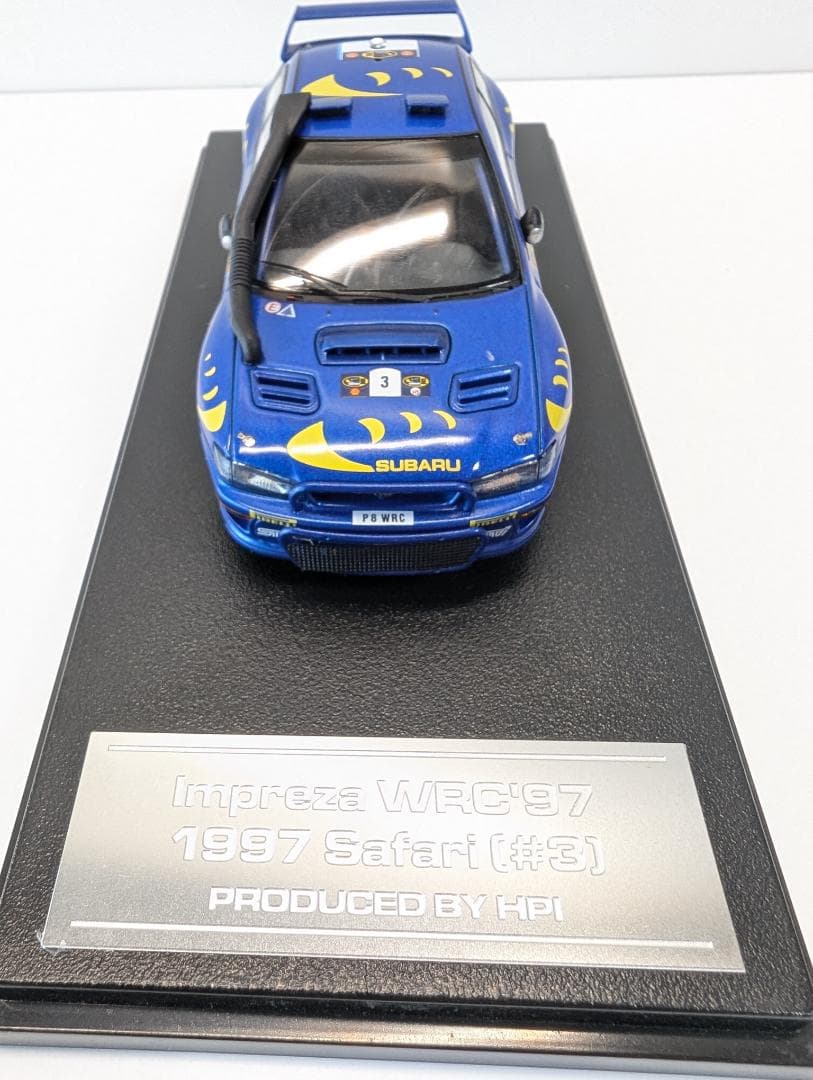スバル インプレッサ WRC'97 サファリ 1/43 HPI