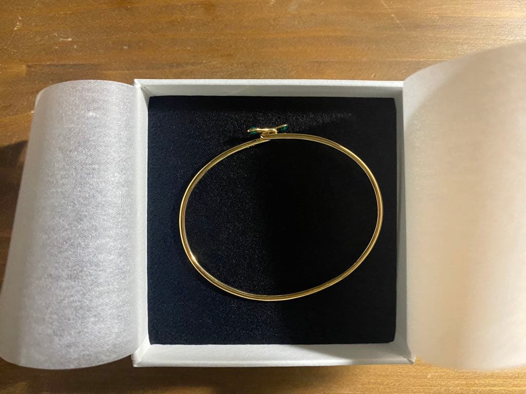 アクセサリー Llife 14KGP Ondulation Bangle