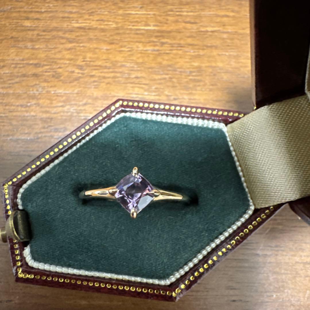 パーセルジュエリー　リーベルトラッド リング ラベンダースピネル 13号