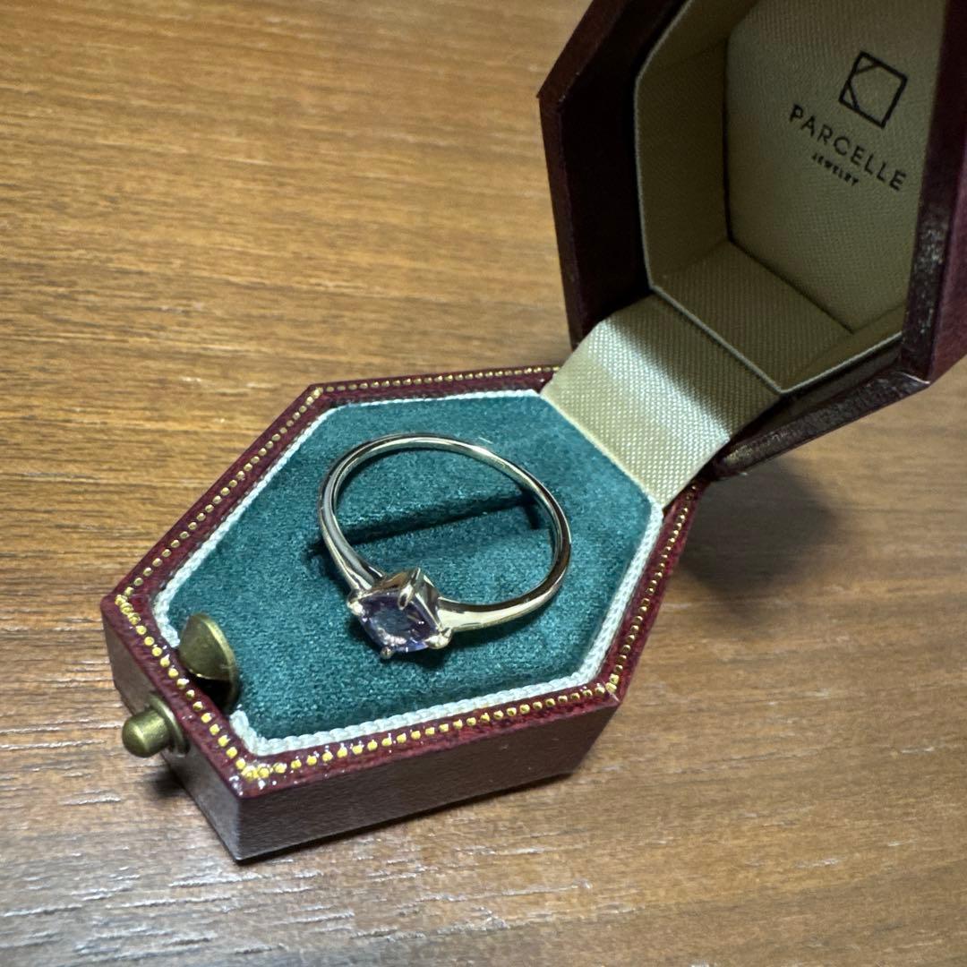 パーセルジュエリー　リーベルトラッド リング ラベンダースピネル 13号