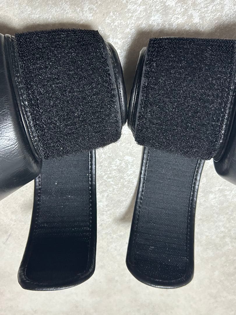 セット WINDY ボクシンググローブ 黒　8oz 美品　レガース　Sサイズ