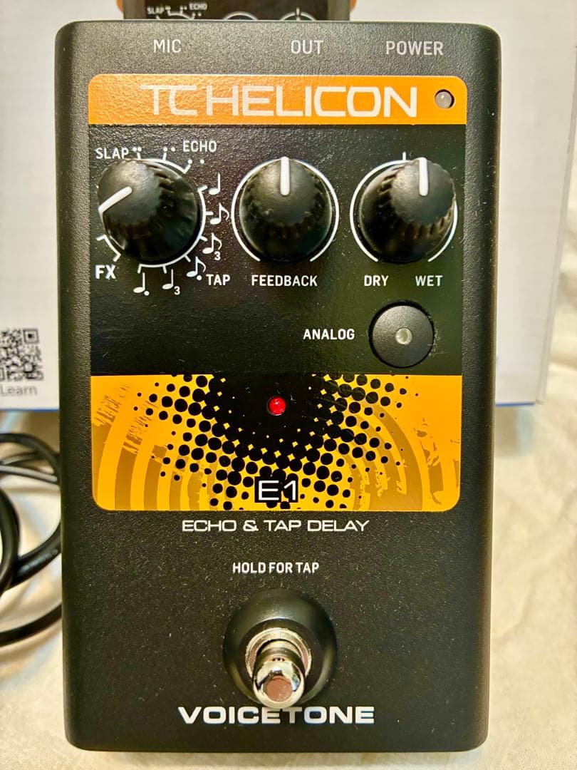 TC Helicon Voicetone T1, D1, E1 セット