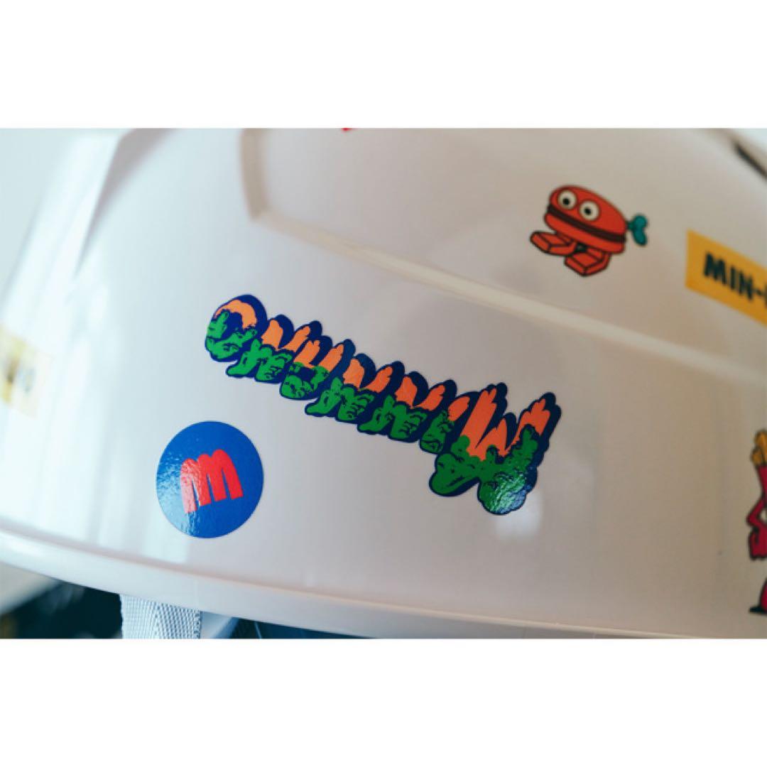 MIN-NANO KAGA HELMET ミンナノ 防災ヘルメット LOGO