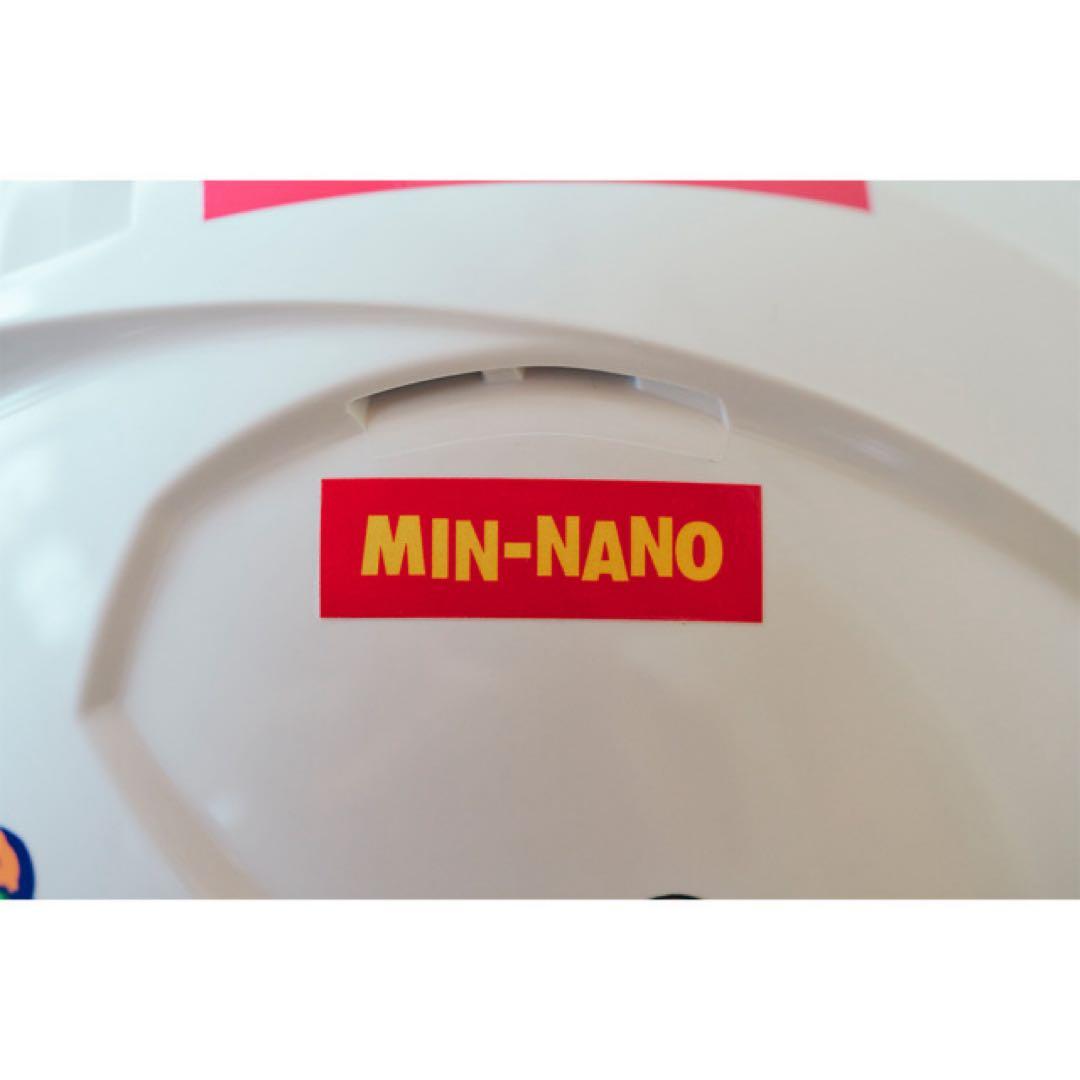 MIN-NANO KAGA HELMET ミンナノ 防災ヘルメット LOGO