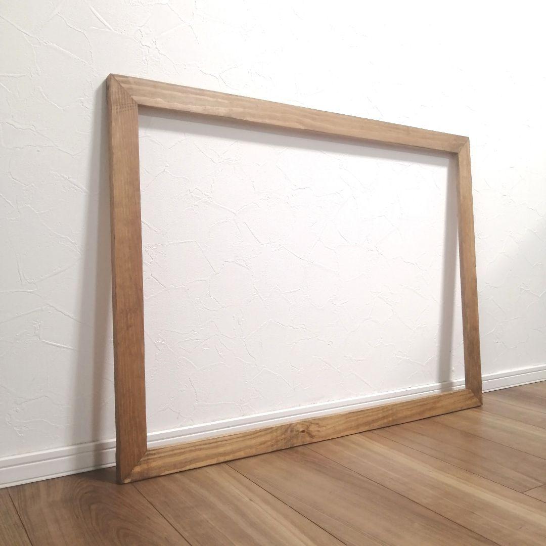 ハンドメイド 木製B2ポスターフレーム