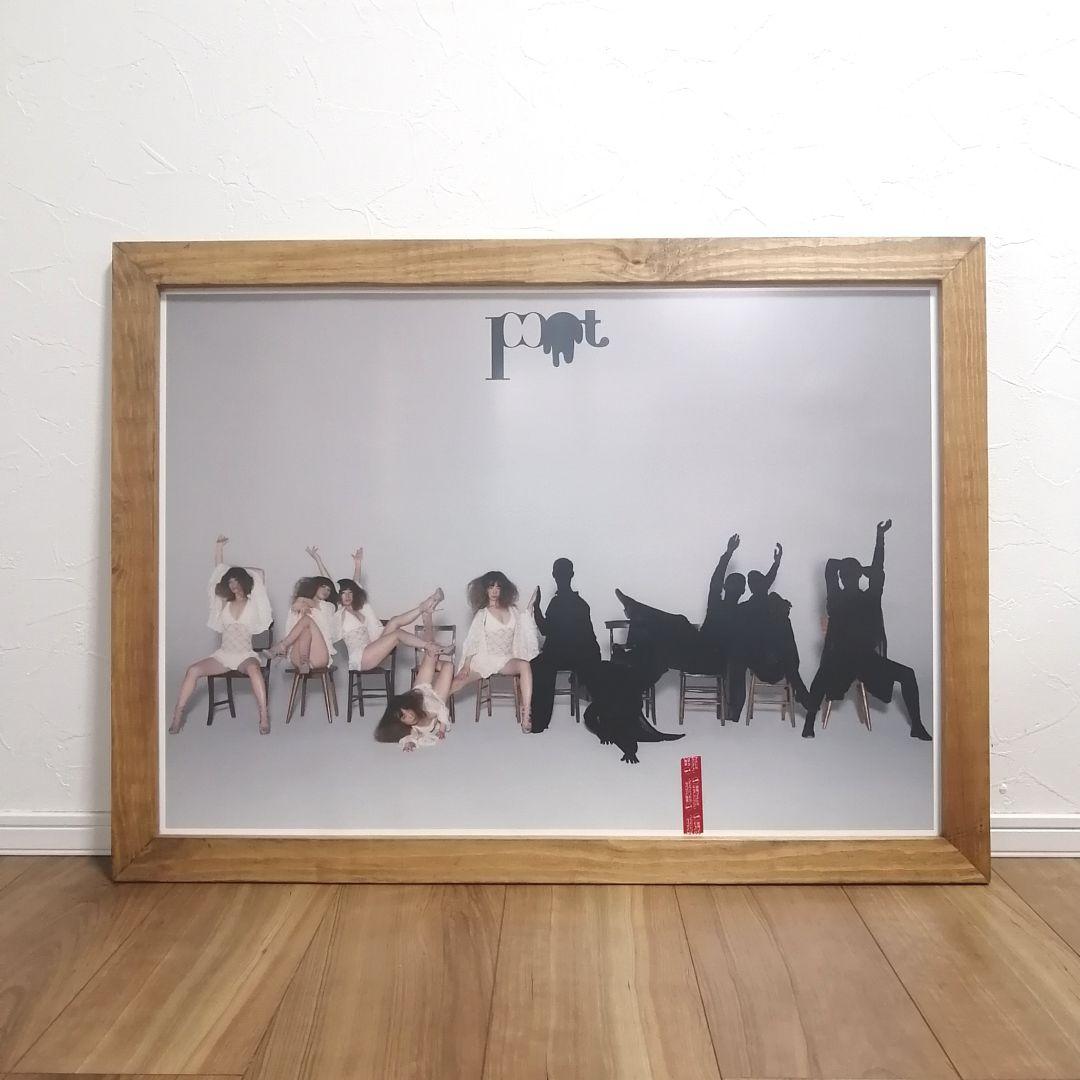 ハンドメイド 木製B2ポスターフレーム