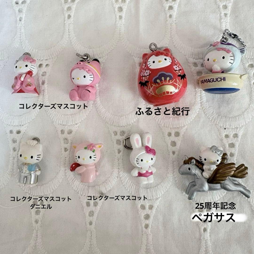 ご当地キティ 根付け・ストラップセット　 コレクターズマスコット 25周年