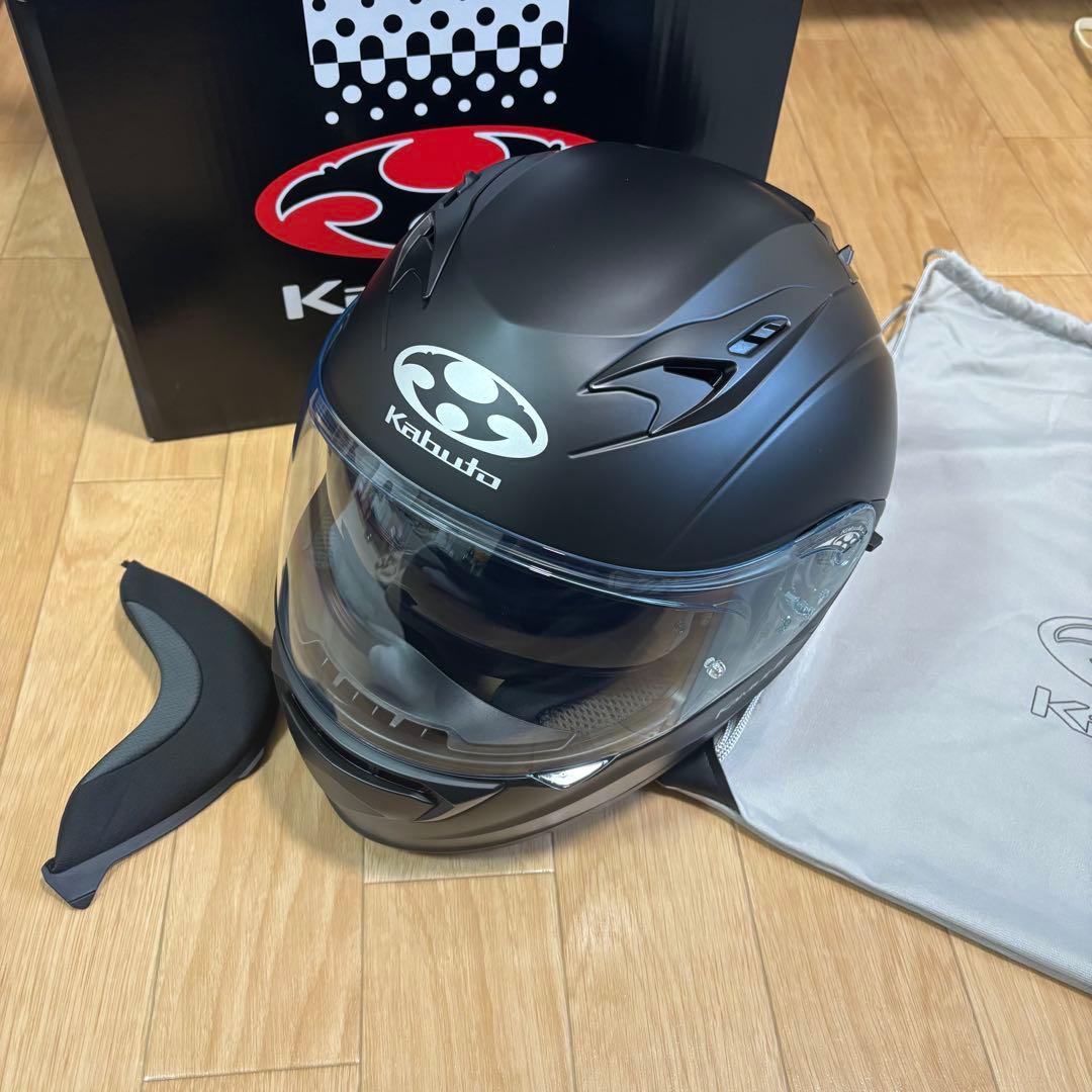 Kabuto フルフェイスヘルメット XLサイズ マットブラック