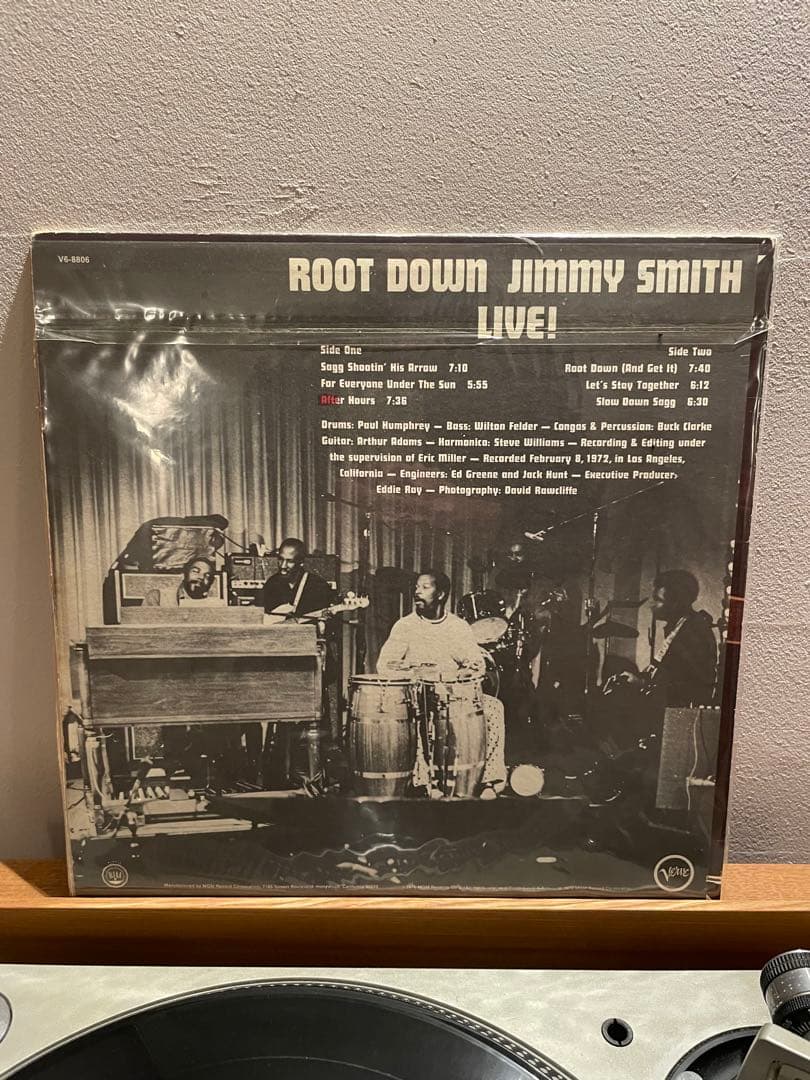 その他 ROOT DOWN JIMMY SMITH LIVE!
