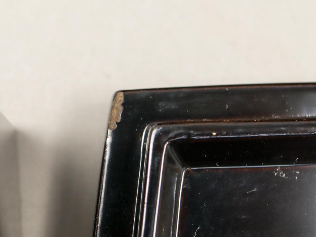 輪島塗 沈金四段重 重台 共箱