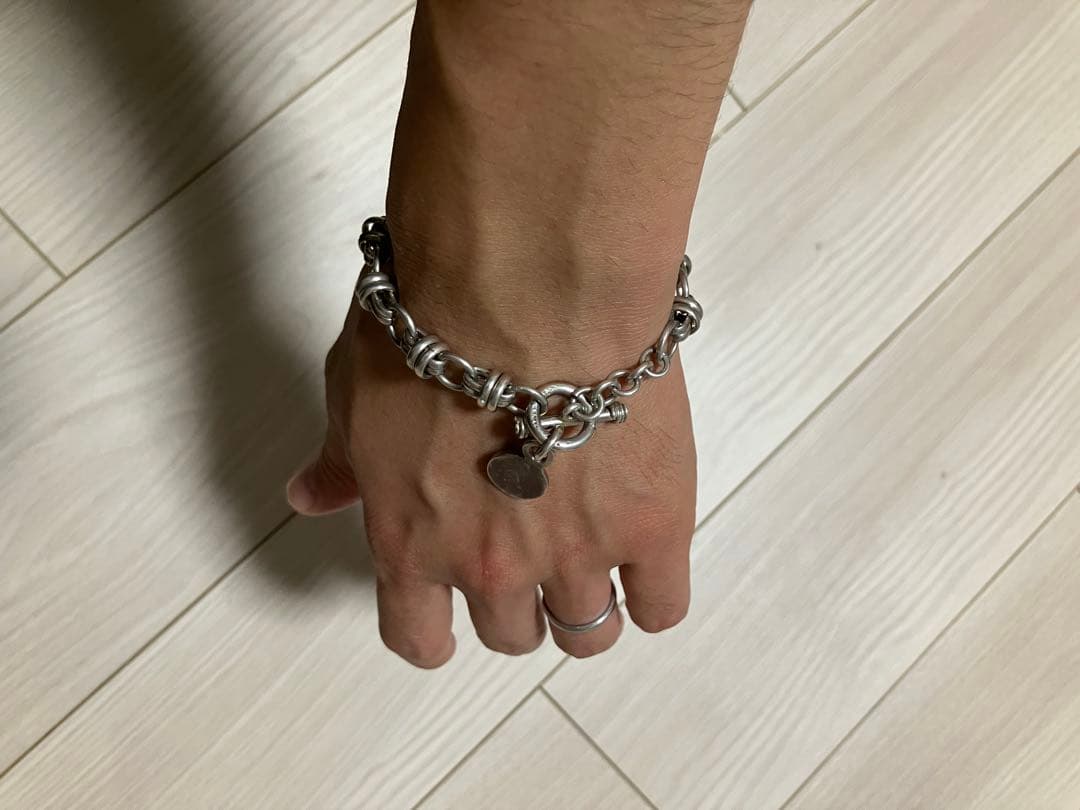 ヴィンテージトグルブレスレット　メキシカンジュエリー　シルバー925