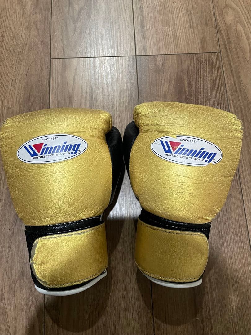 ニシムラ様、専用　⭐︎winning 8ozグローブ　黒金⭐︎