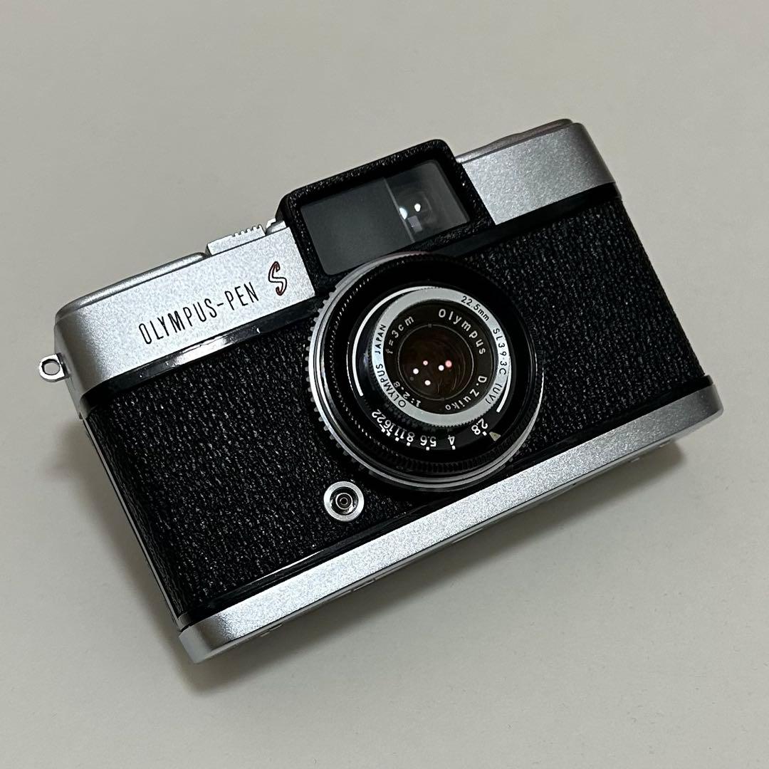 OLYMPUS PEN S 初期型 極美品完動 純正フィルター付