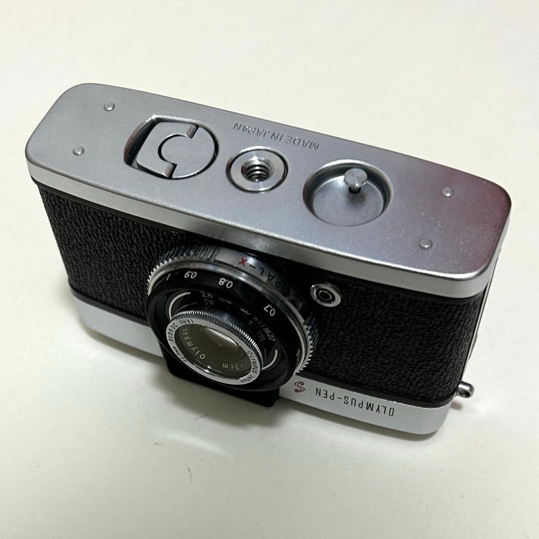 OLYMPUS PEN S 初期型 極美品完動 純正フィルター付