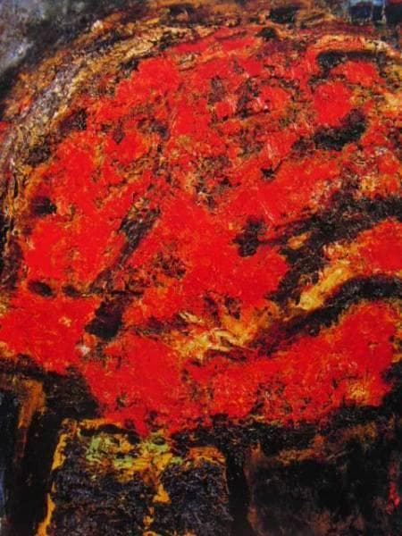 三岸　節子、花、希少画集画、新品高級額・額装付、状態良好