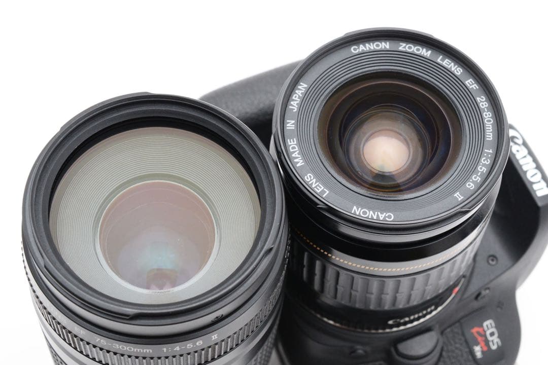 デジタル一眼レフカメラ/canon kiss x9i標準&望遠ダブルレンズセット