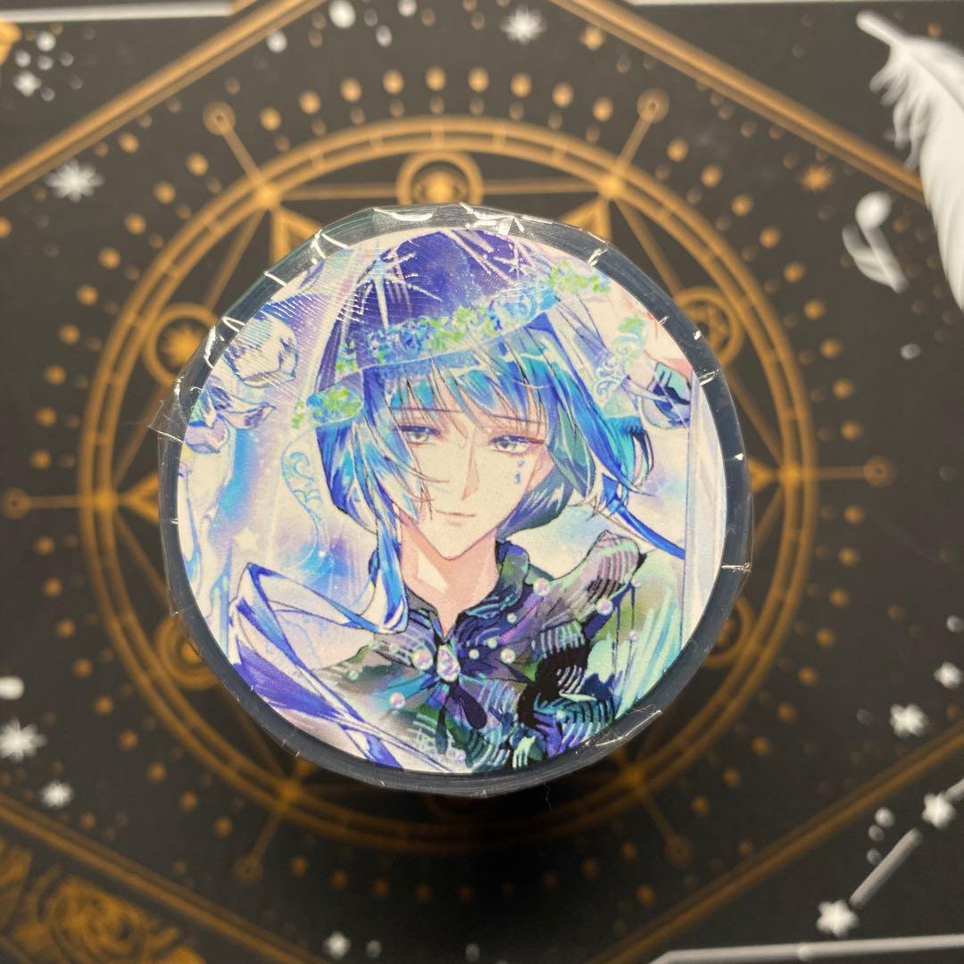 【9413】海外　マステ　3/5/巻　貝殻光マスキングテープ　人物系