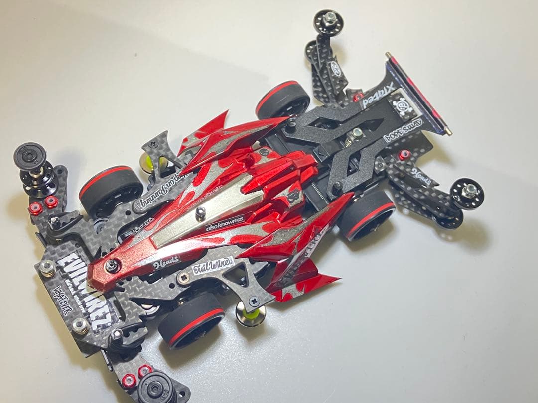 ミニ四駆完成品　MSフレキ　AVANTE MK.Ⅲ AZURE