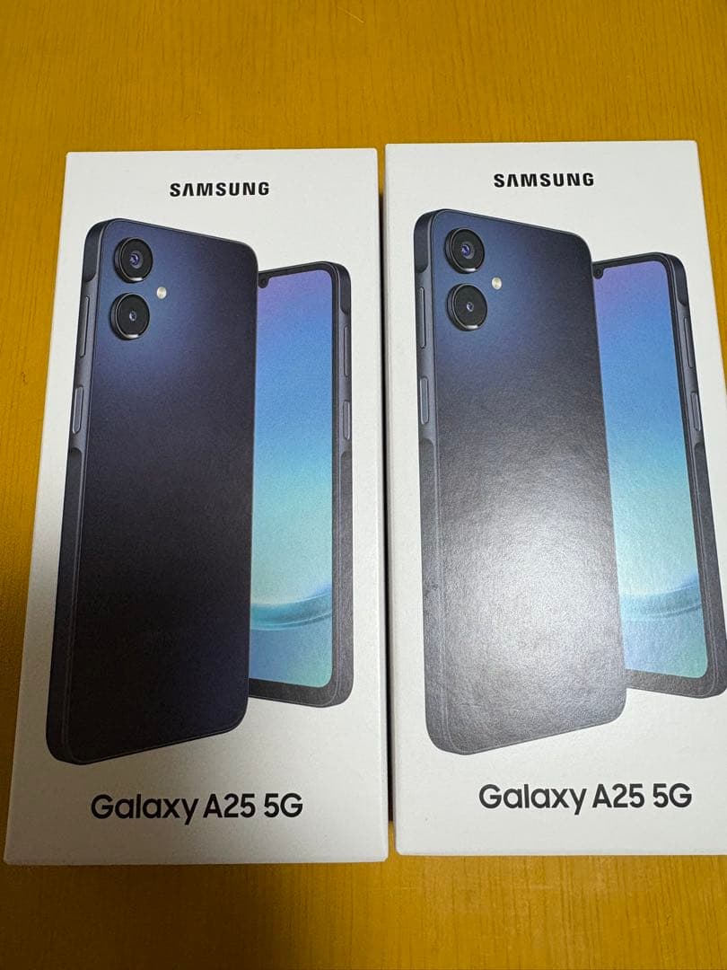Samsung Galaxy A25 5G ブラック　64GB 新品未開封2台