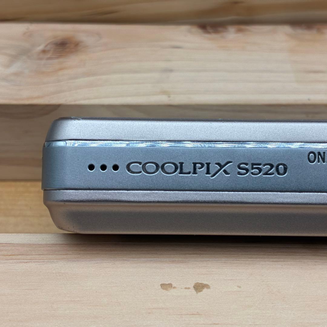 【動作品】Nikon ニコン COOLPIX S520 コンパクトデジタルカメラ