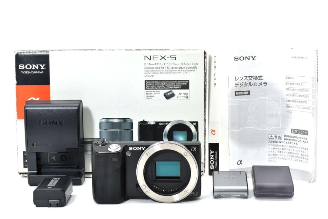 《美品 》ソニー　SONY NEX-5 ボディ フラッシュ付