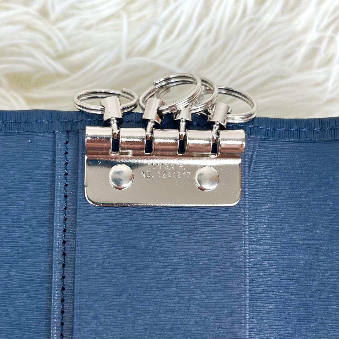 【新品未使用】PORTER ポーター CURRENT キーケース ネイビー