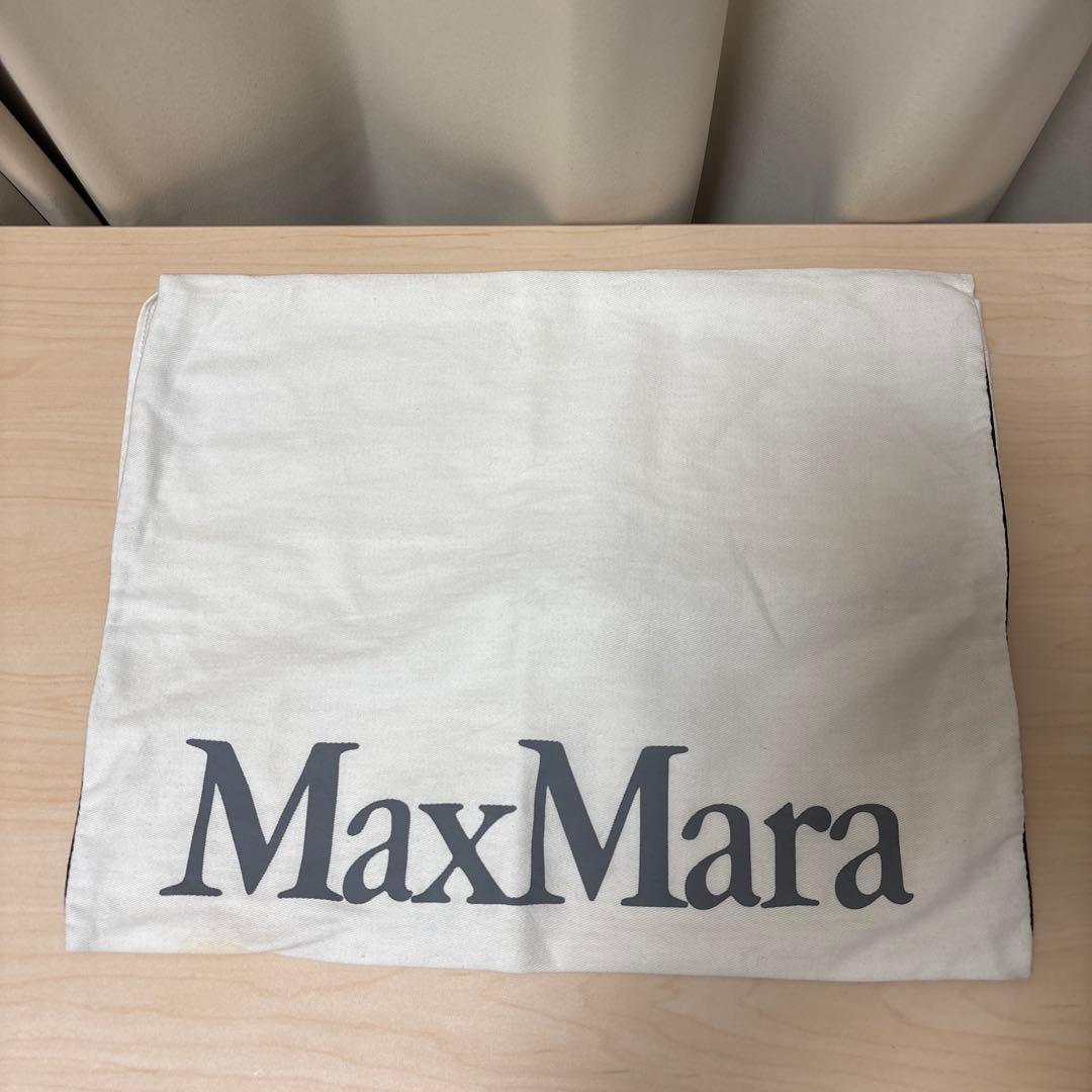 【新品タグ有り】Max Mara カシミヤ ストール マフラー ダークグレー