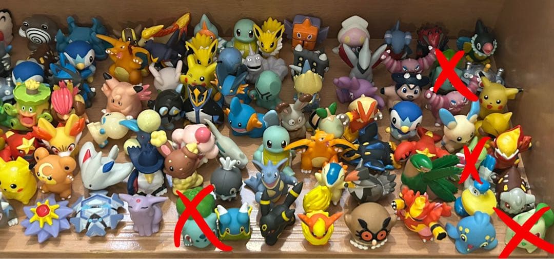 ポケモンキッズ　ポケモン指人形　ポケモンフィギュア 初期 約610体 まとめ売