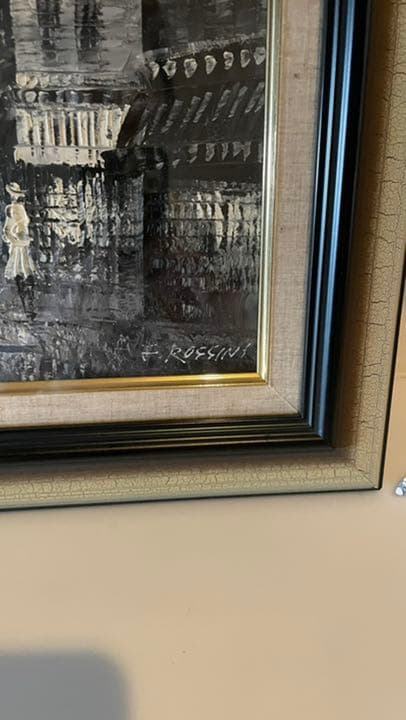 ロッシーニ　　パリの風景画