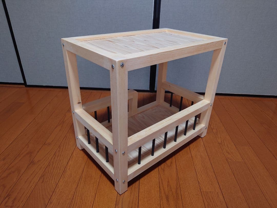 ㉘★キャットベッド★ハウス★テラス付き★ハンドメイド★猫★猫小屋