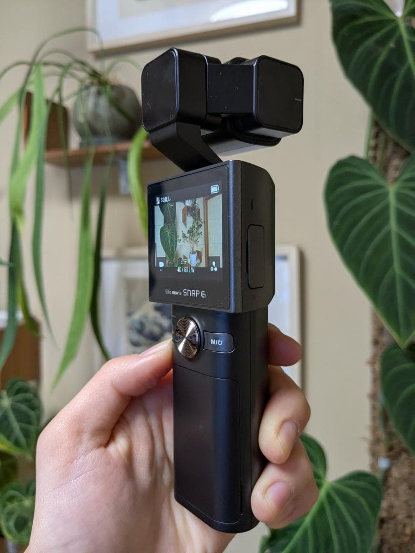 【美品】ジンバルカメラ SNAP G Creater Primeパッケージ